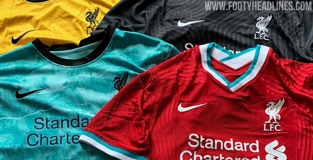 Nike Liverpool 20 21 Home Away Keeper Kits Third Design